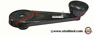 Window Crank, Black 911 912e 1974-89 930 BLACK / BLACK (91154247103)