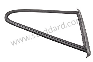 Quarter Window Seal, Left For Non-Opening Quarter Window, 1970-1977 FOR FIXED WINDOW / REAR LEFT (91154303504)