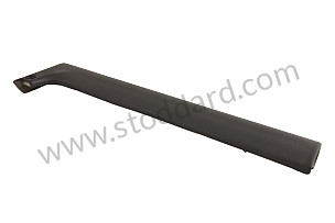 KNEE PROTECTION STRIP black / BLACK  - FOR OTHER COLOURS CONSULT US BY EMAIL / BLACK  - FOR OTHER COLOURS CONSULT US BY EMAIL (NOIR NC) / black (7AE) / IMITATION LEATHER / LEFT (911552069007AE)