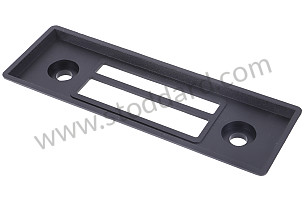 Radio Face Plate / Bezel For Mid 1970s Blaupunkt Radio. 911 912e. PLASTIC  (SIC64510011)