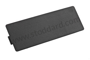 Radio Delete Block Off Plate For 911 964 993 1974-1998 BLACK / BLACK / black (70B) (9115524630270B)