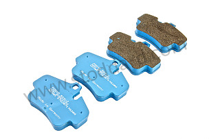 PAGID BLUE REAR BRAKE PAD SET OF 4 / REAR (99A000168756)