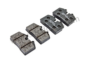 PAGID BLACK REAR BRAKE PAD SET OF 4 (99A000168776)