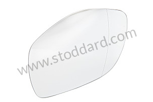 MIRROR GLASS LEFT / OPTION: DORR MIRROR LEFT ASPHERICAL (Option code: I5SL), OPTION: DOOR MIRRORS ELECTRICALLY RETRACTABLE ELECTRICALLY ADJUSTABLE SEPARATELY HEATED (Option code: I6XP), OPTION: DOOR MIRRORS WITH MEMORY FUNCTION ELECTRICALLY RETRACTABLE / ADJUSTABLE SEPARATELY HEATED (Option code: I6XQ) (95573103904)