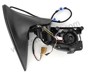 MIRROR BASE Left-hand drive / RIGHT / OPTION: DOOR MIRRORS ELECTRICALLY RETRACTABLE ELECTRICALLY ADJUSTABLE SEPARATELY HEATED (Option code: I6XP), OPTION: SAFETY LIGHTS ON FRONT AND REAR DOORS (Option code: I9TH) (9557312220301C)