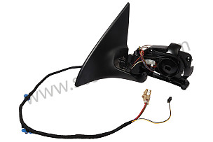 MIRROR BASE Left-hand drive / LEFT / OPTION: DOOR MIRRORS AUTOMATICALLY DIMMABLE ELECTRIC RETRACT / ADJUSTABLE SEPARATELY HEATED MEMORY (Option code: I6XT) (9557312290301C)
