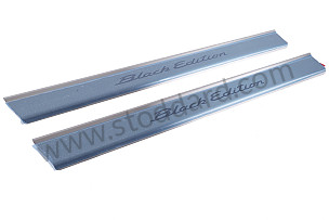 SCUFF PLATE PAIR / STAINLESS STEEL / STEEL (99755198116)