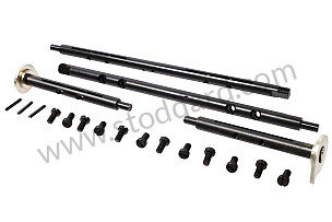 WEBER CARBURETOR AXLE KIT FOR 2 CARBURETORS for T-V only / LEFT (A90110095801)