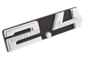 2.4 Engine Grille Emblem, 911 1972-1973  (91155901502)