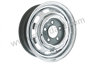 15 X 4.5 Disc Brake Steel Wheels - CHROME ET 42 MM / CHROME / CHROME / 4.5 X 15 INCHES (SIC36101320)