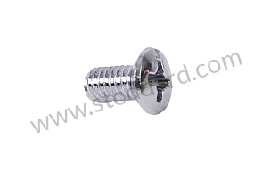 RAIS. COUNTERS. H. TAP. S. COUNTERSUNK-HEAD SCREW  CHROME SUN VISOR AM 4 X 8 MM (90014800302)