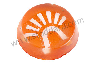 Hazard Warning Light Switch Cap 911 912 1969-73  (90155283600)