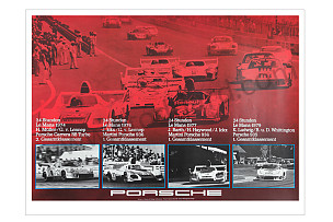 POSTER SHOWING LE MANS RANKINGS 1974 TO 1979  (99A000173766)