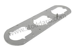 Carburetor Air Cleaner Base Plate, Left For Solex 40pi-1 Early 911 LEFT (90110802100)