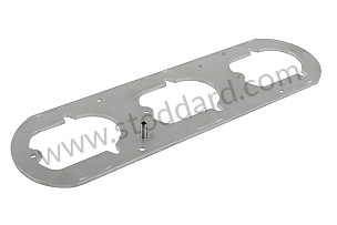 Carburetor Air Cleaner Base Plate, Right For Solex 40pi-1 Early 911 RIGHT (90110802200)