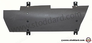 Trunk Luggage Bulkhead Liner, 911 1974-1989 VERSION FOR VEHICLE WITH SERVO BRAKING (91155106705)