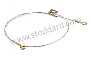 Tension Cable For Convertible Top, Right, 911 1978-89 964 89-94 RIGHT (91156124000)