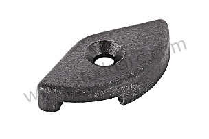 End Piece For Convertible Top 911 964 1983-94 RIGHT (9115614560170B)