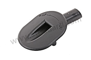 Bezel For Emergency Convertible Top Control. 911 964 993 1986-1998  (91156178165)