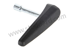 Targa and Cabriolet Release Lever Handle Black. Fits 911 964 1986-1994 BLACK / BLACK / LEFT OR RIGHT (9115650756270B)