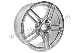 DISC WHEEL Silver gloss / Silver gloss (8Z8) / 8,5 J X 19ET 54 MM / FRONT (991362141028Z8)