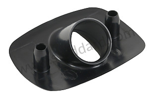 Convertible Folding Top Rosette Trim, Right 911 Cabriolet RIGHT (9115652806170B)