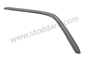 Rubber Roll Bar Padding / Seal For Targa, Left Side LEFT (91156551340)