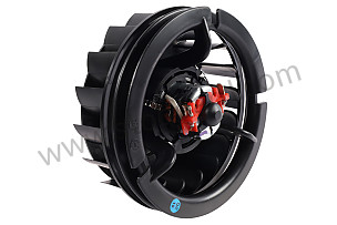 Central Fresh Air Blower Motor For 911 1969-1989.  (91157132032)