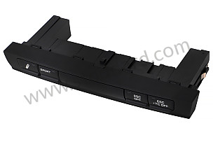COMBINED SWITCH matt black / matt black (A05) / OPTION: FRONT-AXLE LIFT FUNCTION (Option code: I474), OPTION: PASM' ELECTRONIC DAMPER CONTROL (Option code: I475) (99761354181A05)
