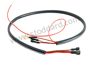 REAR WIPER ENGINE FUSE BOX WIRING HARNESS  (91161203102)