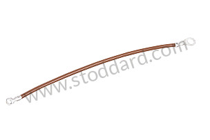 Late Alternator Negative Ground Strap For 1974-1989 911  (91161223300)