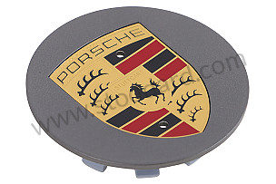 HUB CAP Matt satin platinum / Matt satin platinum (OB5) (7L5601151OB5)