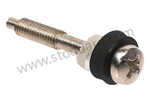 Fastening Screw Assembly For Turn Signal Housings. 8 Required Per Car. 911/912 1965-1968  (90163191101)