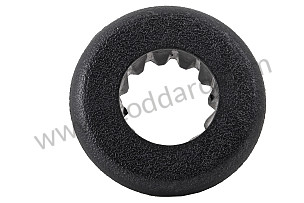 Trim For Electric Mirror Adjustment Rosette For 911 BLACK / BLACK (9116134250001C)