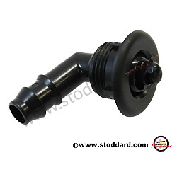 Headlight Washer Nozzle 911 1984-1994 964 924 930 944 BLACK / BLACK (9116280710101C)