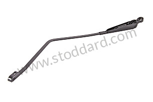Windshield Wiper Arm, Black, 911 1974-89 REAR (91162861101)