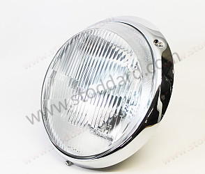 H4 Headlamp Assembly, For Right Hand Drive Cars FOR RIGHT-HAND DRIVE VEHICLES / NOT ADJUSTABLE / WHITE / WHITE / for OUTSIDE UNITED STATES OF AMERICA only (91163111200)