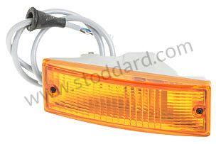 Front Turn Signal Assembly For 911 1974-89 930 for UNITED STATES OF AMERICA only (91163140900)