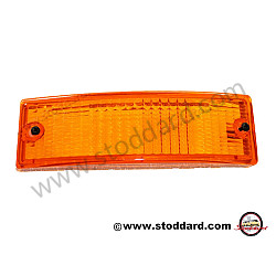 Front Turn Signal Lens, Amber For 1974-1989 911 for UNITED STATES OF AMERICA only (91163191600)