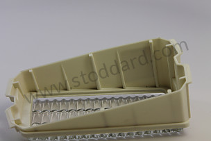 Clear Foglight Lens, Left, 911 1984-1989 WHITE / WHITE / FRONT LEFT (91163194101)