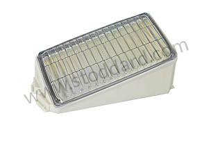 Fog Light Lens, Clear, Right, 911 1984-1989. WHITE / WHITE / FRONT RIGHT (SIC63194201)