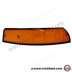 TURN SIGNAL LENS BLACK / BLACK / for UNITED STATES OF AMERICA only / FRONT RIGHT (91163194800)