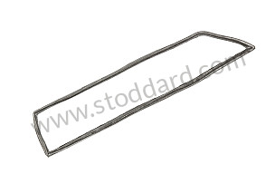 Front Turn Signal Lens Gasket, Left, 911 912 1969-73 FRONT LEFT (SIC63197001)