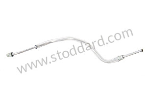 Brake Hard Steel Line, Right Rear For 356A And 356B REAR RIGHT (64442306)
