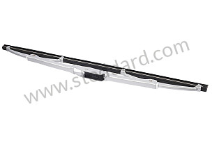 Wiper Blade,Windshield. Silver Finish 280mm. 356B T6 And 356C Coupe SILVER / SILVER / 280 MM (64462831112)