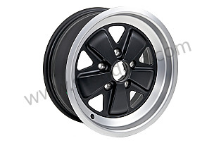 Maxilite  Alloy Wheel 16 X 7-Inch 23.3mm Offset, Satin Machined Lip, Black Center ET 23.3 MM / 7 X 16 INCHES (911362115007SB)