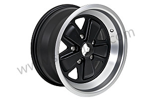 Maxilite  Alloy Wheel 16 X 8-Inch 10.6mm Offset Machined Lip With Black Center ET 10.60 MM / 8 X 16 INCHES (911362117008SB)