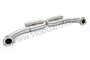X PIPE FOR REMOVAL OF STAINLESS STEEL SPORTS SILENCER  (99A000190201)