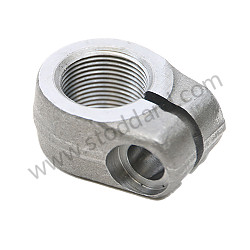 Clamping Nut for front axle spindle. For 356A 356B 356C 911 912 914-6 16 x 1 MM (91434167100)