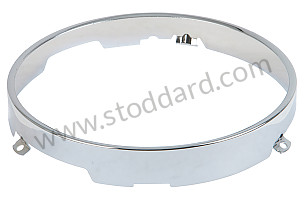 Headlight Retaining Ring. 911 912 1968-1986 for UNITED STATES OF AMERICA only (90163110206)